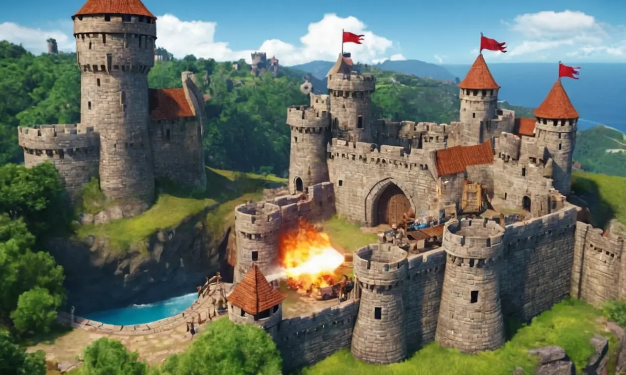 Tower defense battle