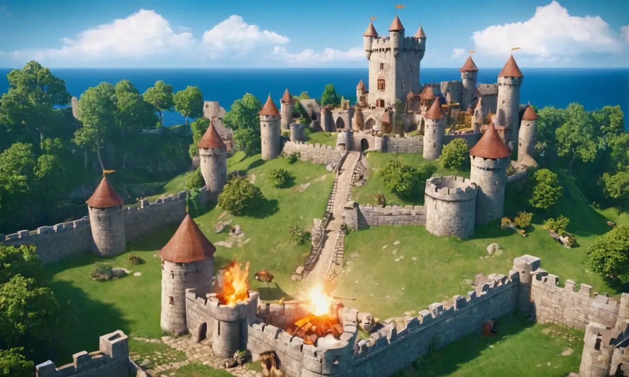 Game running on mobile